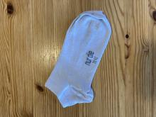 Socke (einzeln, weiß, Marke nur die, Größe 39-42)