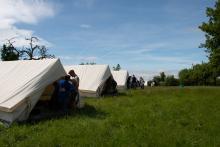 Zelte im Kleinen Zeltlager 2019